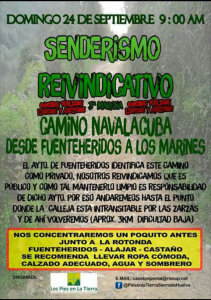 Huelva: marcha pro senderos públicos