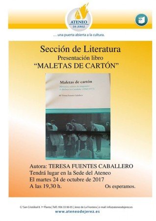 Jerez: Presentación libro emigración