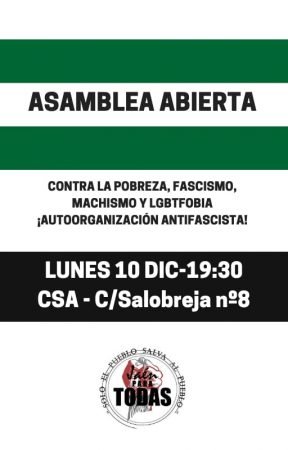 Jaén: asamblea antifascista