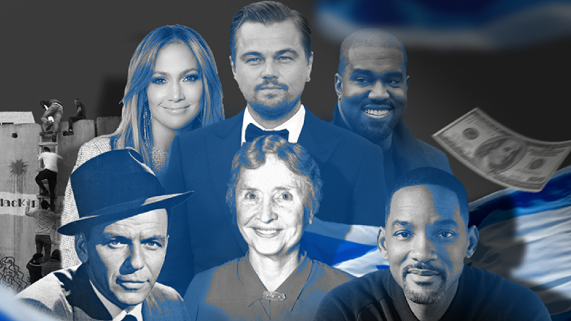 El apoyo de Will Smith, Leonardo Di Caprio y otros famosos al régimen israelí