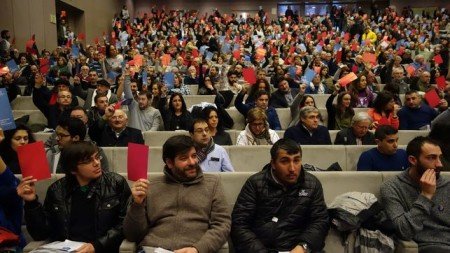 Galiza XV Asamblea-Nacional-BNG votaciones