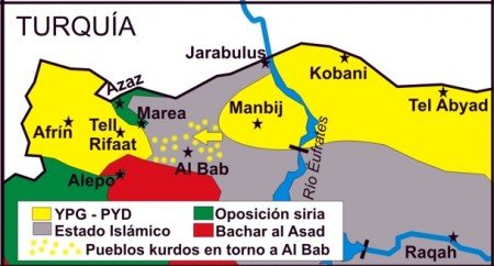 Siria mapa