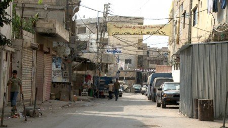 palestinos líbano