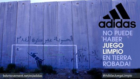 Palestina BDS Adidas