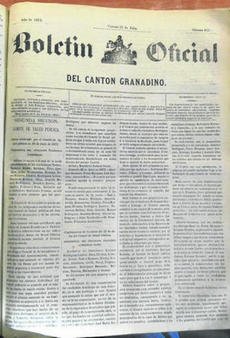 Proclamación del Cantón de Granada