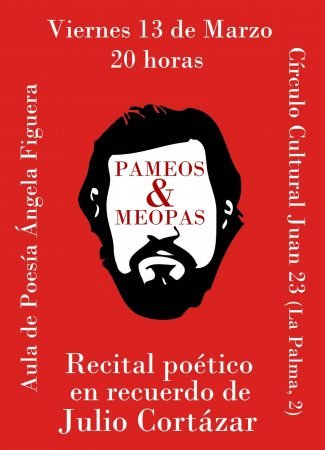 Córdoba: recital poético en recuerdo de Julio Cortázar
