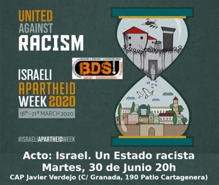 Almería: Acto "Israel, un estado racista"