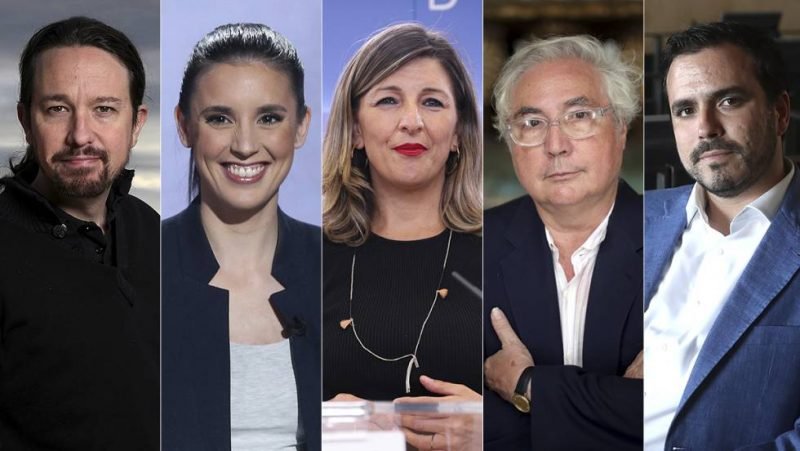 Ministras de Unidas Podemos