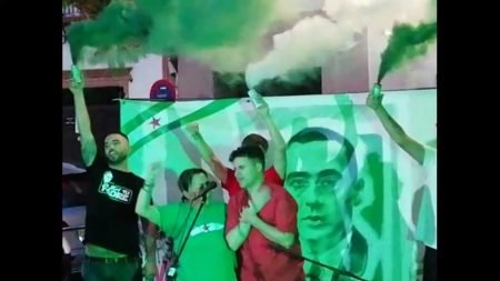 Conmemoran la memoria de Blas Infante en Sevilla frente al lugar donde lo recluyeron las tropas fascistas antes de ser asesinado (vídeos)